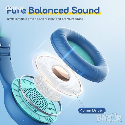 Комплект детски слушалки EarFun 2 бр., снимка 6 - Слушалки и портативни колонки - 42543836