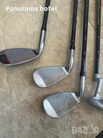 професионални голф чанта с голф стикове , снимка 3 - Голф - 50078557