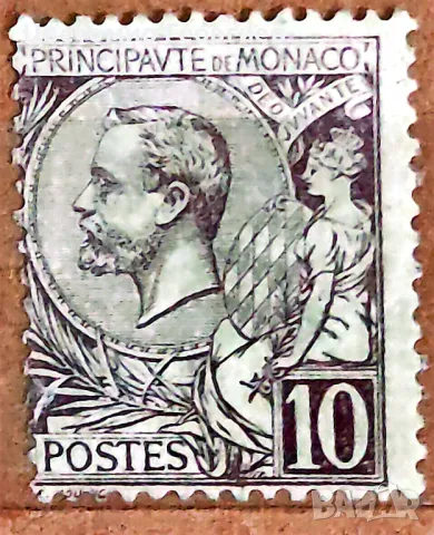 Монако 1889 г.  К.2, снимка 1