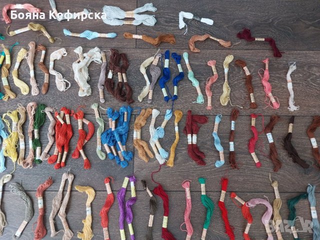 Конци за бродиране , снимка 6 - Гоблени - 41664559