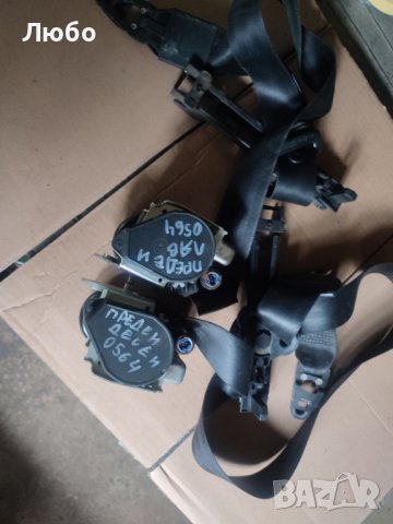 Преден ляв и десен колан с пиропатрон черни бежави кафеви за Ауди А6 ц6 4ф Audi A6 c6 4f