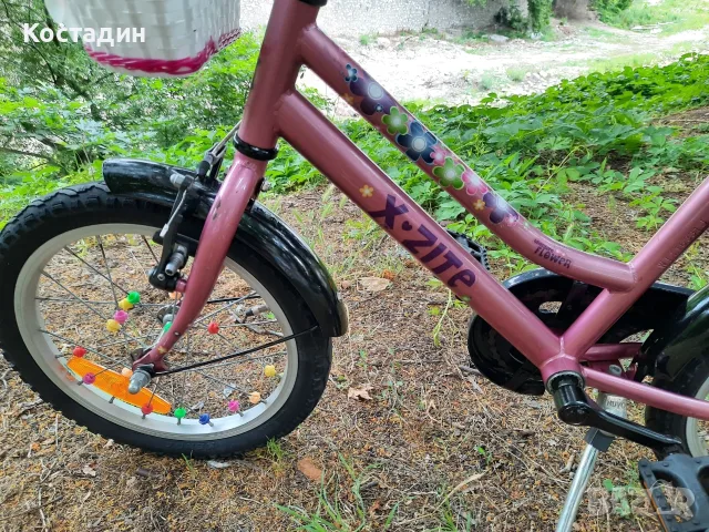 Детски велосипед  X-zite  Flover  16 цола гуми, снимка 2 - Велосипеди - 55923199