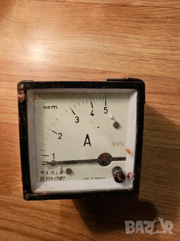 Ампермер, амперметър 5 ампера променливо