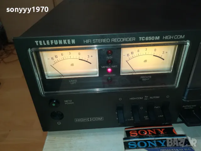 TELEFUNKEN TC650M HIGH COM-ВНОС SWISS 0405251647LNWC, снимка 4 - Декове - 50153251