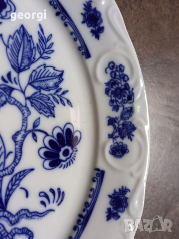 Декоративна релефна порцеланова чиния , снимка 3 - Декорация за дома - 36474850