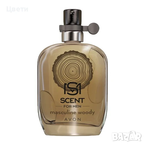 Мъжка тоалетна вода Scent for him Masculine Woody AVON 30ml
