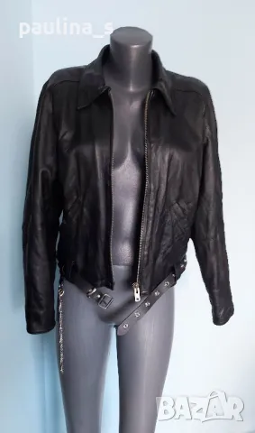 Два броя / M / XL / Естествена кожа / "Vroom & Dressman" "Enjoy||" / Рокерско яке , снимка 5 - Якета - 49204981