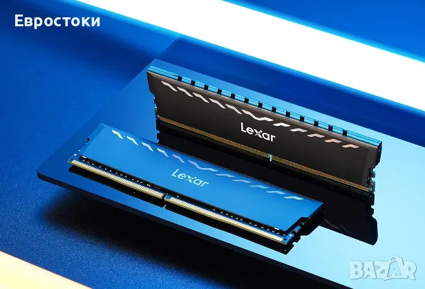 Памет Lexar THOR DDR4 RAM 16GB Kit (8GB x 2) 3200 MHz, DRAM 288-Pin UDIMM Desktop Memory, CL16-18-18, снимка 5 - RAM памет - 47570647