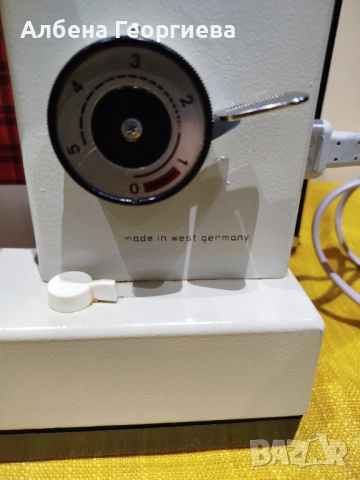 Метална шевна машина MEISTER AUTOMATIC - W .GERMANY-  95 W , снимка 11 - Шевни машини - 53685942