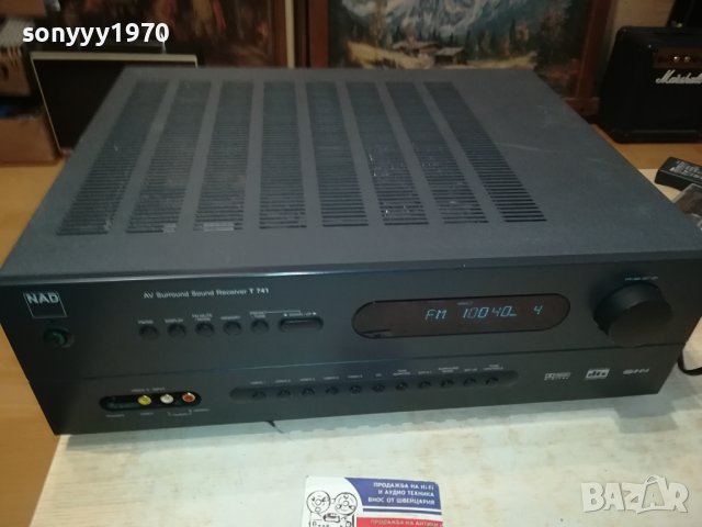 NAD MODEL T 741 RECEIVER-ВНОС SWISS 0210231505L2EWC, снимка 3 - Ресийвъри, усилватели, смесителни пултове - 42402719