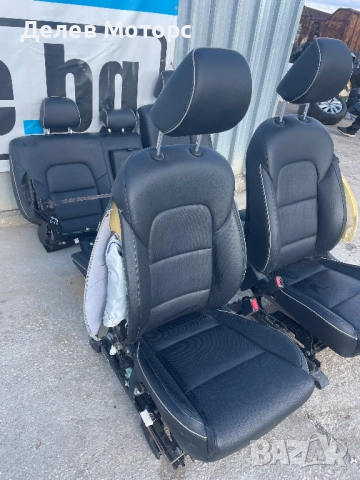 Кожен салон, електрически кожени седалки от Kia Sportage 2.0 CRDI, engine D4HA, gearbox JMJQA4, 185 , снимка 2 - Части - 52351622