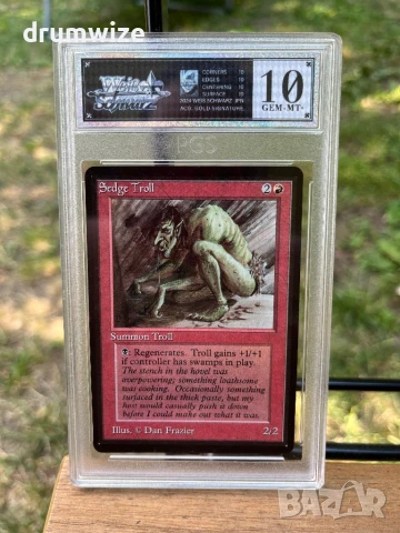 Magic The Gathering - Sedge Troll Card