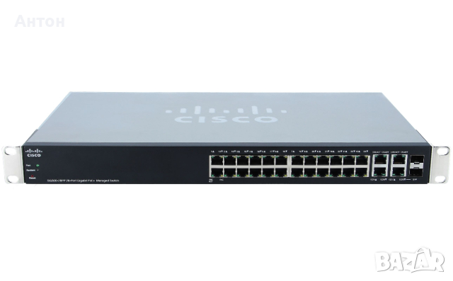 Cisco SG 300-28PP 28-Port Gigabit PoE+ Managed Switch, снимка 5 - Суичове - 44835313