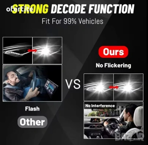 ✅ LED 🔝 H7 / 50W / 6500k, снимка 8 - Аксесоари и консумативи - 53453870