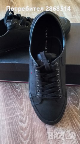 Мъжки обувки Tommy Hilfiger, естествена кожа , снимка 2 - Ежедневни обувки - 42285881