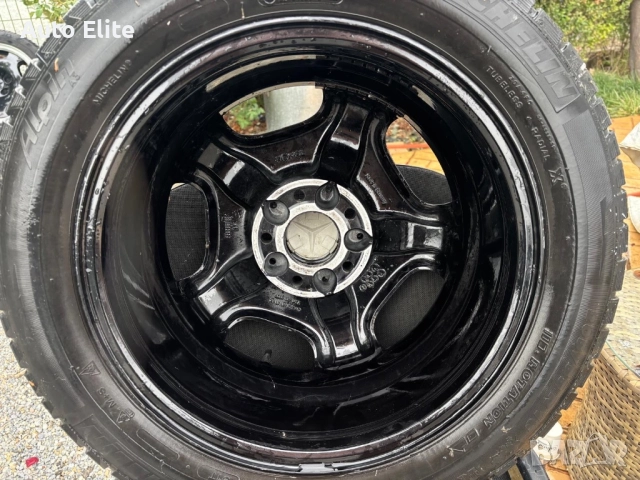 Mercedes Джанти 16’’ с гуми MICHELIN ET37, снимка 2 - Гуми и джанти - 52402090
