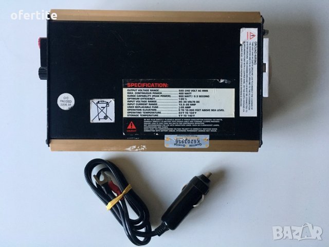 ✅ Инвертор  🔝 24 V / 220 V, снимка 4 - Аксесоари и консумативи - 34339305