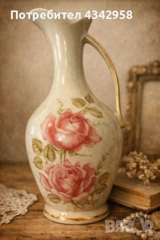 Винтидж порцеланова ваза Bavaria.1950-1960г.