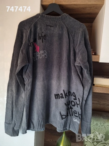 Пуловер Desigual, М, снимка 2 - Пуловери - 53019329