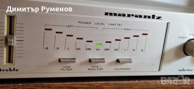 Усилвател MARANTZ PM-310 / VINTAGE JAPAN – 1981/82 г., снимка 3 - Ресийвъри, усилватели, смесителни пултове - 55967308