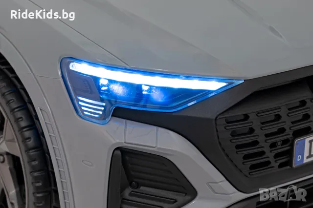 Audi SQ8 12V – Детски акумулаторен джип, Сив, EVA гуми, снимка 17 - Детски велосипеди, триколки и коли - 50418559