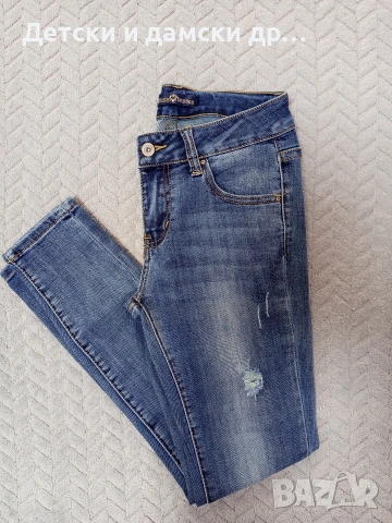 Дамски дънки Miss Bonbon Размер S Ново , снимка 3 - Дънки - 53716491