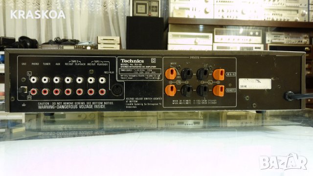  TECHNICS SU-V5, снимка 7 - Ресийвъри, усилватели, смесителни пултове - 40958419