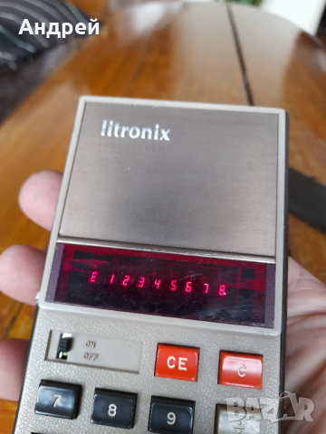 Стар калкулатор Litronix, снимка 8 - Други ценни предмети - 44635551
