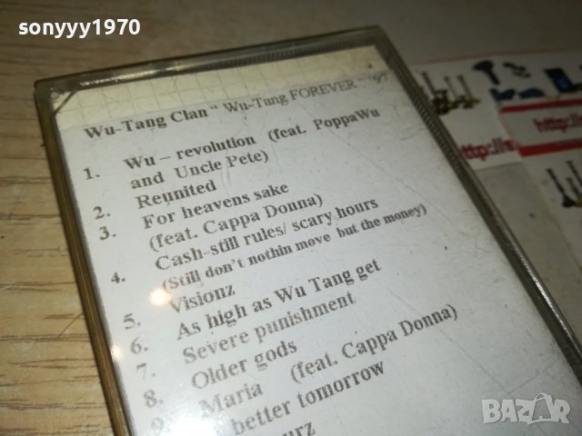 WU-TANG КАСЕТА 1006231651, снимка 4 - Аудио касети - 41082767