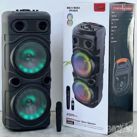 Преносима Bluetooth тонколона 8210s, снимка 2 - Тонколони - 48378328