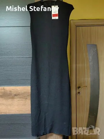 Черна рокля ZARA, снимка 3 - Рокли - 48551213