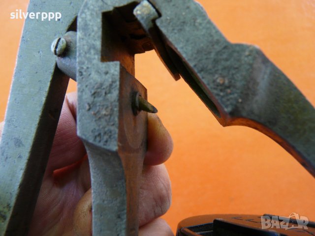  Стара немска ловна машинка D.R.G.M. , снимка 3 - Други ценни предмети - 41690802