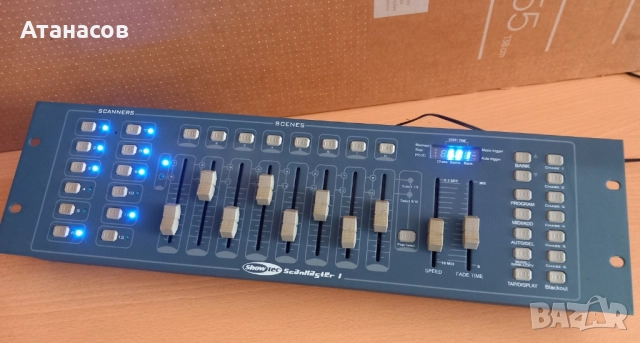 Контролер Showtec Scanmaster 1 DMX - 100лв., снимка 3 - Друга електроника - 52123261
