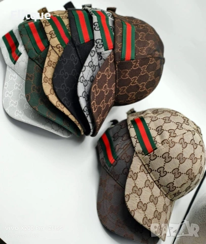 шапка с козирка fendi Gucci , снимка 3 - Шапки - 53289087