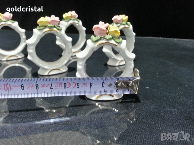 порцеланови салфетници , снимка 3 - Антикварни и старинни предмети - 52245416