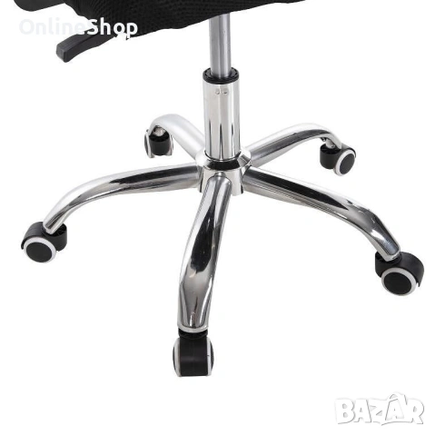 ПРОМО!!! Въртящ се офис стол - регулируема височина, снимка 14 - Столове - 53624524