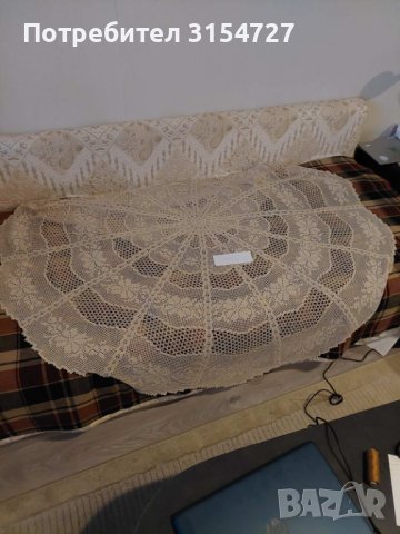 Предлагам плетени на една кука изделия, снимка 7 - Покривки за легло - 38682908