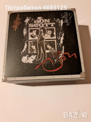 Колекционерска сребърна монета за фенове на рока-Бон Скот