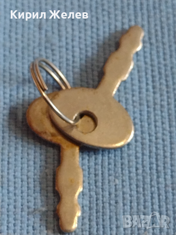 Две стари ключета от соца за дипломатическо куфарче за КОЛЕКЦИЯ ДЕКОРАЦИЯ БИТОВ КЪТ 40972, снимка 2 - Други ценни предмети - 44835873