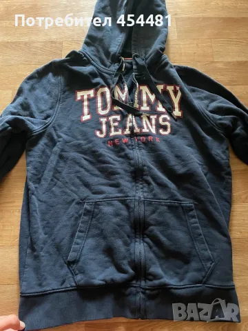 Tommy Jeans zip fleece, снимка 1
