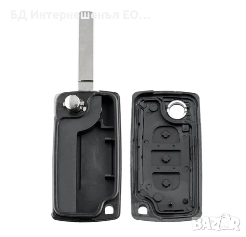 Кутийка за ключ с 3 бутона CITROEN & PEUGEOT, VA2, CE0523, снимка 5 - Части - 50899733