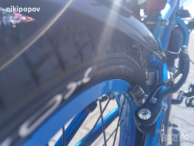 BYOX Велосипед 16" MONSTER син, снимка 6 - Велосипеди - 44923140