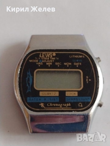 Ретро модел електронен часовник LEVI'S за колекция декорация - 26519