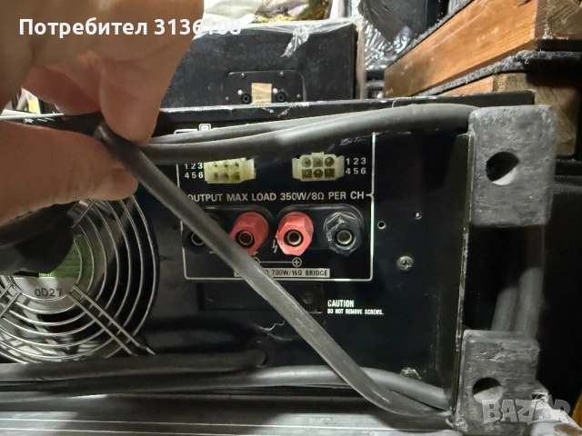 RAMSA WP-9440 (Япония), 2x700W 4Ω,, снимка 9 - Ресийвъри, усилватели, смесителни пултове - 53061396