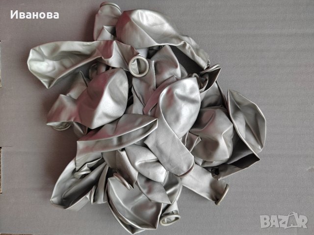 Балони Металик - Сребърен цвят - Silver, снимка 1 - Декорация за дома - 42079721