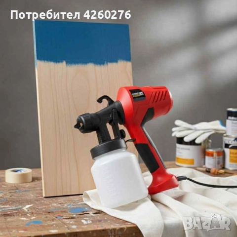 Електрически пистолет за боядисване Electric Paint Sprayer Elite, снимка 2 - Други стоки за дома - 52479649