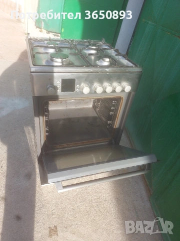готварска печка бош цената е в евро. фурна на ток с 4 газови котлона, снимка 10 - Печки, фурни - 53809113