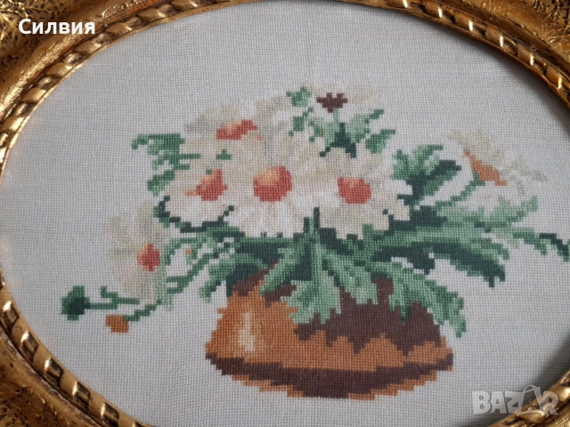 Гоблен с красива рамка , снимка 3 - Гоблени - 52791422