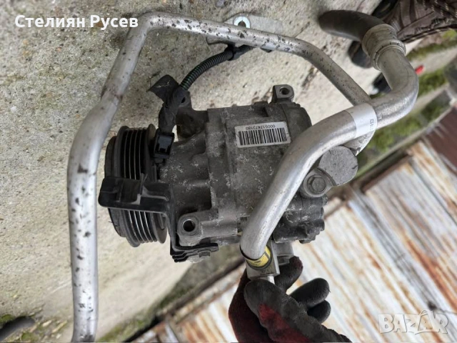 компресор климатик denso b837 за fiat panda / punto / bravo  1.2i 68 коня бензин 2013г цена  40 евро, снимка 4 - Части - 53485722