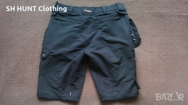 Timbra Work Stretch Full Shorts размер 52 / L изцяло еластични работни къси панталони W4-616, снимка 2 - Панталони - 51949596